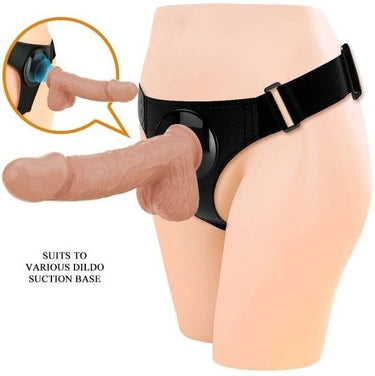 Imbracatura Strap-On Realistica da 22 cm per Piacere Intensivo